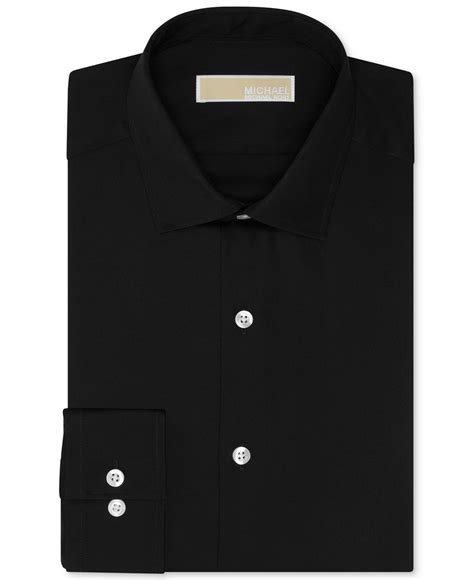 michael kors men's non-iron dress shirt|Michael Kors men shirts sale.